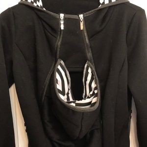 Jackets & Coats - Hooded baby kangaroo pouch zip up Jackets & Coats - Hooded baby kangaroo pouch zip up
